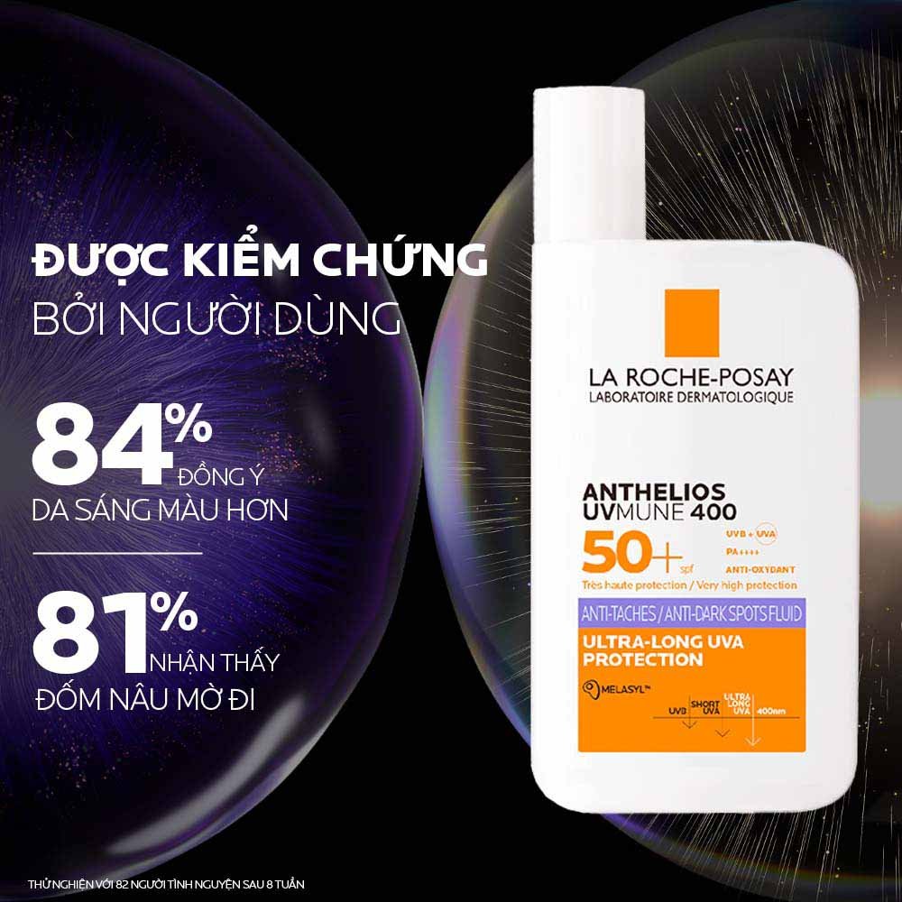Sữa chống nắng dưỡng sáng Anthelios UVMUNE 400 Anti-Dark Spots Fluid 50ml