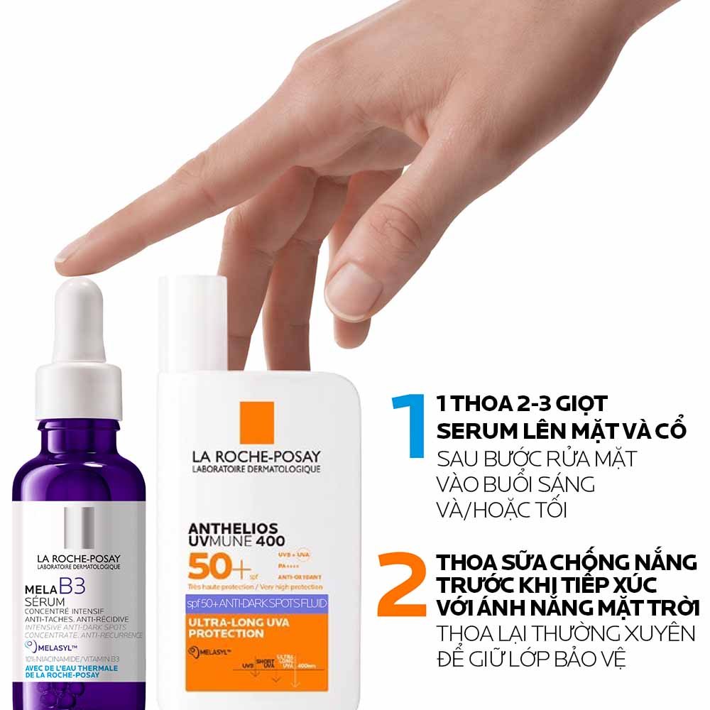 Sữa chống nắng dưỡng sáng Anthelios UVMUNE 400 Anti-Dark Spots Fluid 50ml